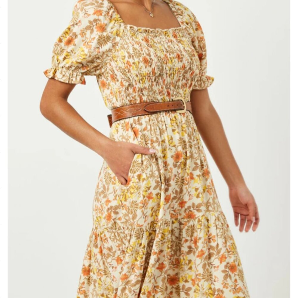 Floral Maxi Dress Hayden XL Fall
